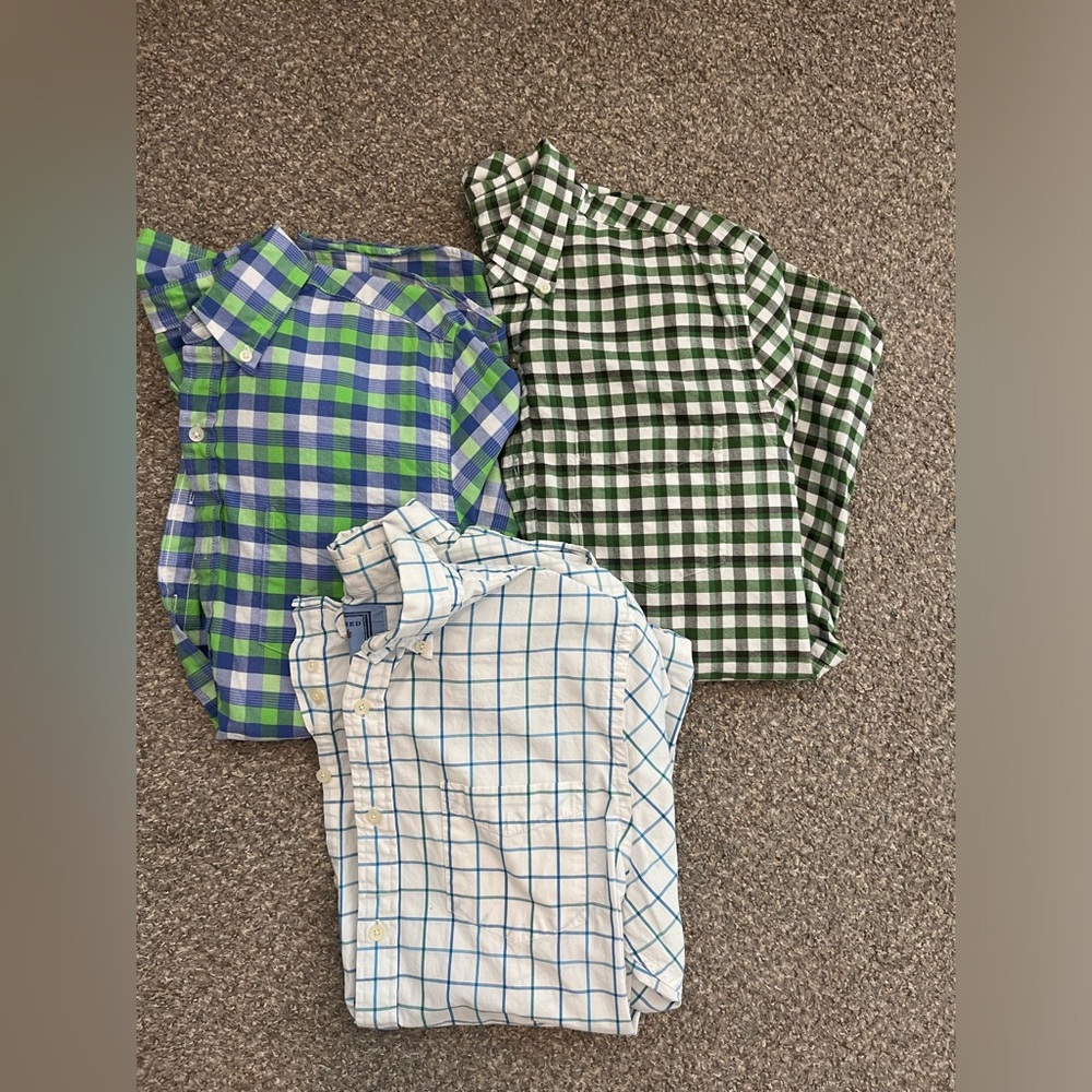 Bundle of 3 Men’s Saddlebread Small Buttondowns
